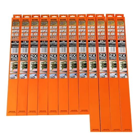 MU-024SI MASUMA Wholesale Soft Frameless Windscreen Wiper Blades