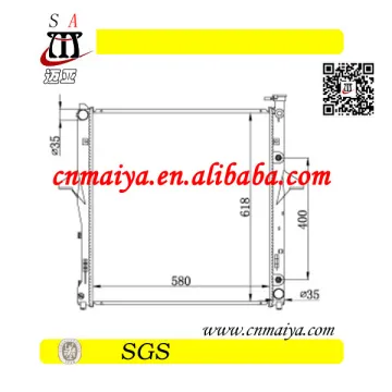 25310-3E930 auto radiator fit for SORENTO, DPI:2962
