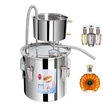 10L Rose Hydrosol Machine: Household Chamomile Essential Oil Distillation Equipment