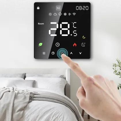 Smart Home Thermostat Panel with APP Control for Underfloor Heating