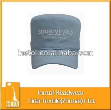 100% cotton custom army cap