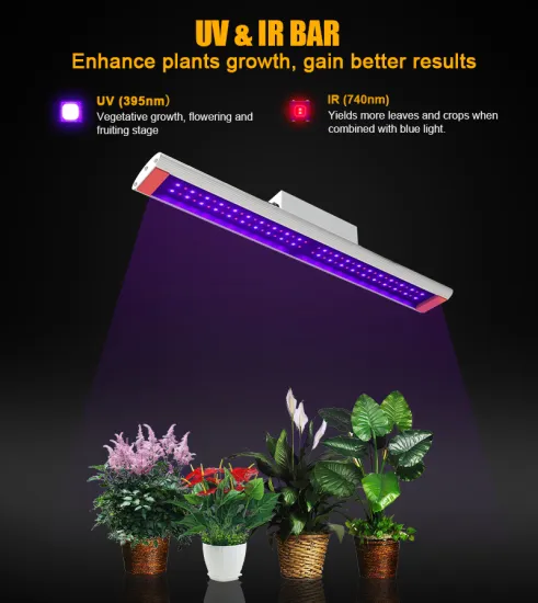 Led Plant Grow Light IR UV Bars 30W