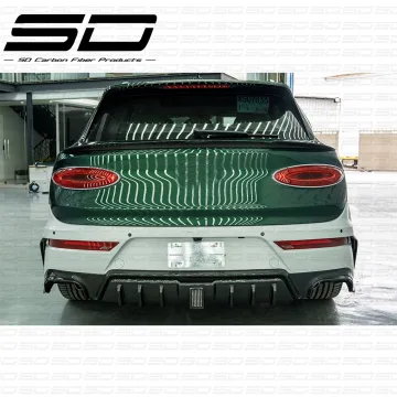 Full Dry Carbon Fiber Rear Bumper Diffuser Kit for Ben Tay Ga 2023