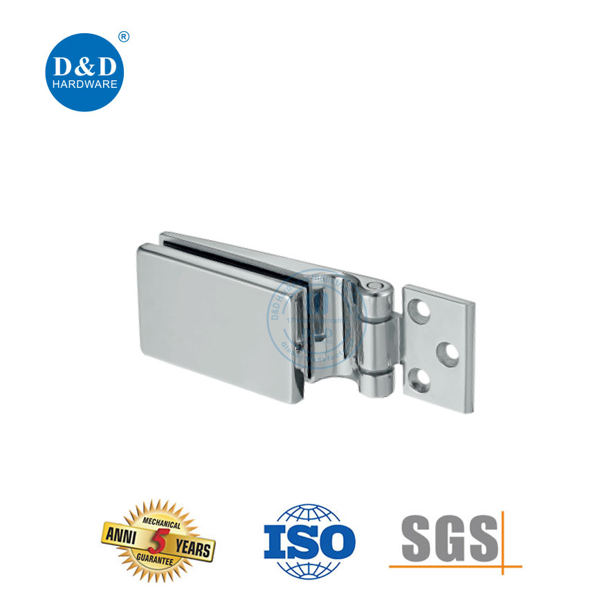 glass to wall hinges