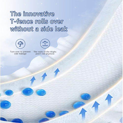 Ultra suche, szczelne, komfortowe pieluchy dla niemowląt