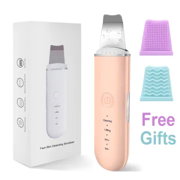 sonic skin spatula scrubber ultrasonic blackhead remover