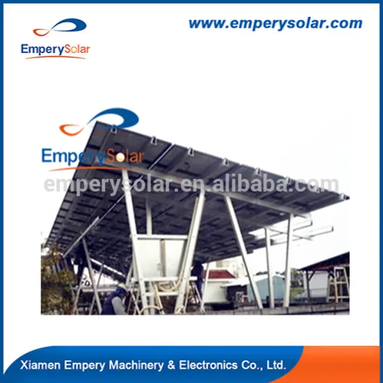 Manufacturer Design Alunminum Solar System PV Carport Rack