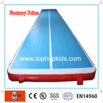 hot selling factory price PVC tarpaulin inflatable air gym tumble track for sale