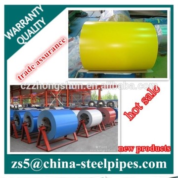 Color Coated Steel Coils,color coating volume PPGI for Roofing Building Supply any RAL Color