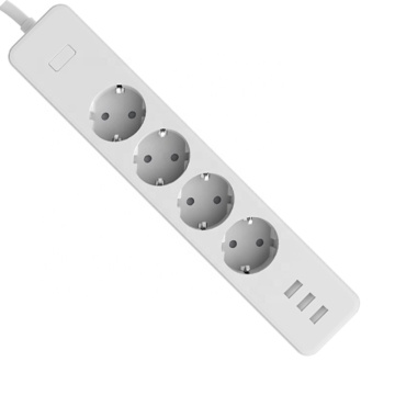 Smart WiFi Plug Socket with Power Meter, Compatible with Alexa and Google Assistant