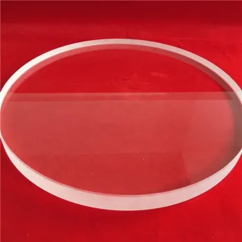 Optical Quartz Glass Wafers JGS1 JGS2 Circular Polished Fused Silica Windows