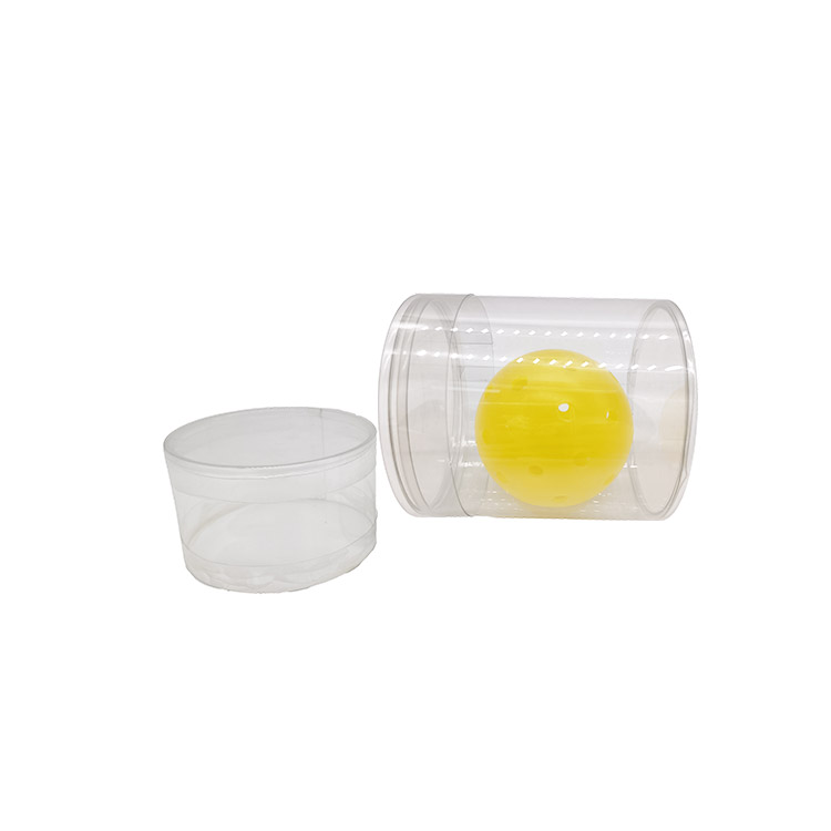 Disposable PET PVC Clear Plastic Cylinder Box