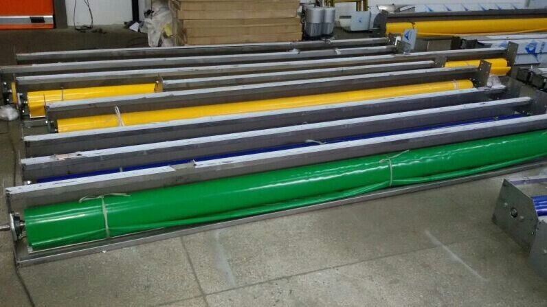 Internal Automatic Motor High Speed PVC Rolling Door