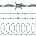 Fil de barbelé à trempage et électro galvanisé