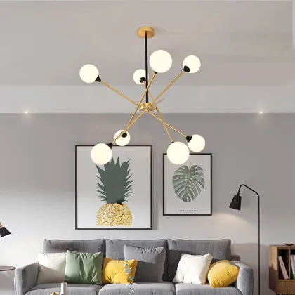 Nordic Style Chandeliers and Lamps for Home Decor