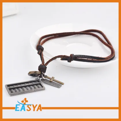 Silver Jewelry Necklace Abacus Pendant Necklace