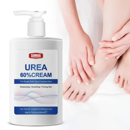 Private Label Urea 60% Foot Cream - Repair Cracked Heels 200ml Massage Cream