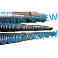 Great Abrasive Resistance Bimetal Quality Twin Conical Screw and Barrel