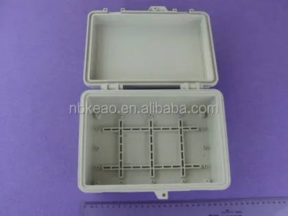 PWP655 waterproof plastic cases with hinged door ip66 waterproof enclosure plastic outdoor enclosure waterproof abs junction box