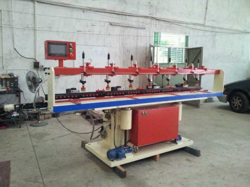 Multi Spindles Drilling and Timber Wood Boring Machine