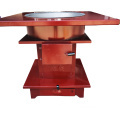 Factory Direct Smokeless Real Firewood Stove with Freestanding Fireplace and Oven for Sale