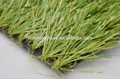 Two colors Tencate Thiolon stem shape artificial grass for football field