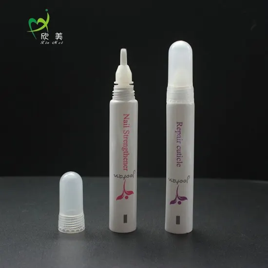 Professional good quality plastic empty lip gloss tube with brush