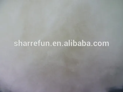 Chinese lamb wool natural white,lamb wool 16.5mic/30mm for spinning