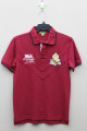 Boy's 100% Cotton Knitted Polo with Embroidery