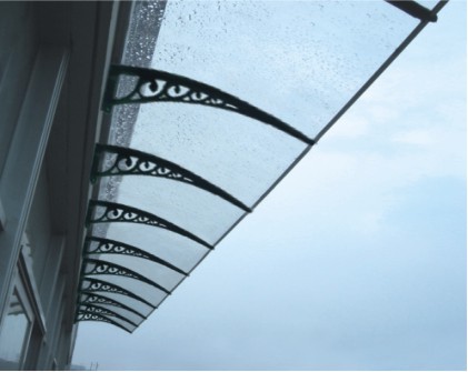 Polycarbonate/PC Awning, PC Door Awning, Polycarbonate Canopy