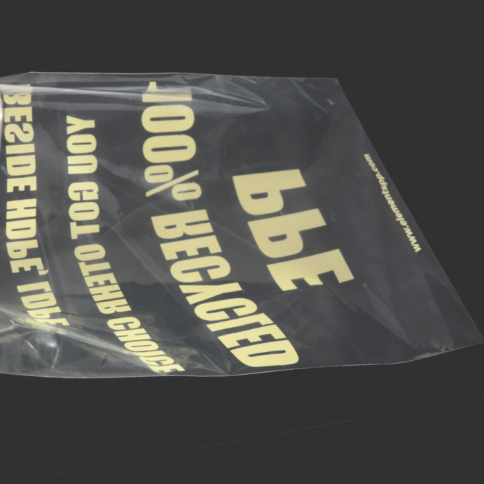 لوگوی چاپ شده کیسه های بسته بندی لباس بازیافتی جهانی