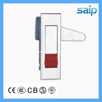 Red Push Button Flat Lock for Distribution Box (SPMS603-2-2)