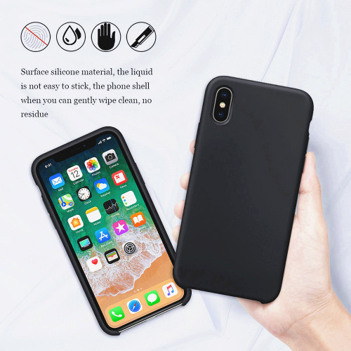 Eco-Friendly Liquid Silicone Phone Case for iPhone X Cover