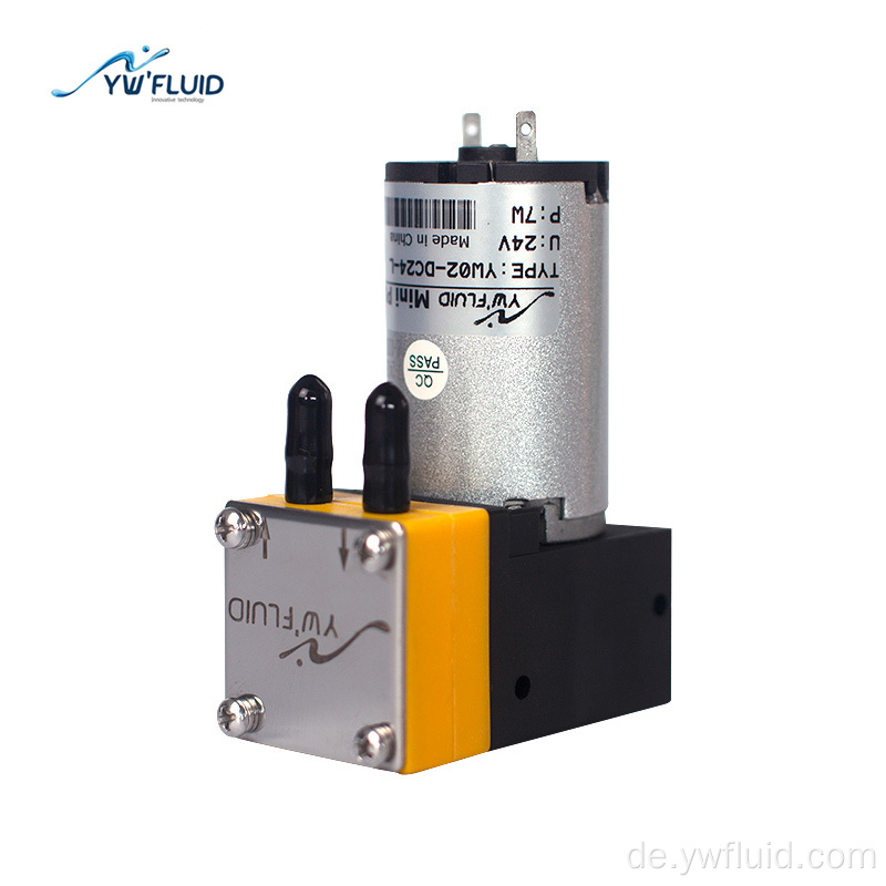 12V 24V DC-Motor Tintenstrahldruck Membranpumpe