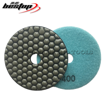 4 Inch Marble Stone Diamond Dry Sanding Pads