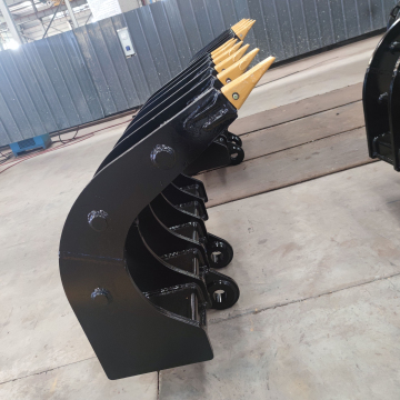 High Quality 5-20 Ton Excavator Rake Bucket for Sale