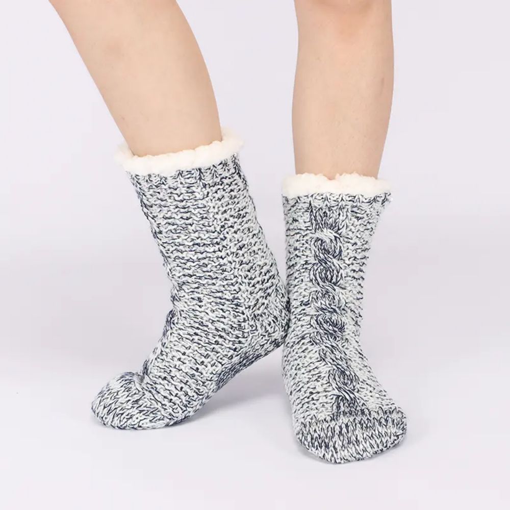 Ladies Knit Thick Socks