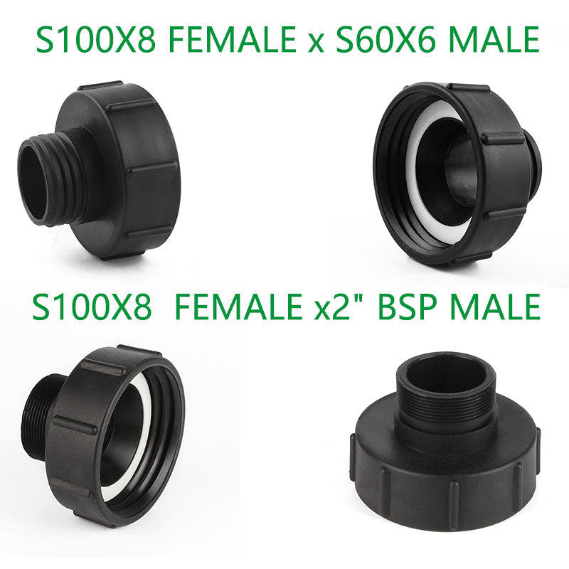 ibc pp plastic tote fittings