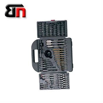 oem beno tools PVC heavy case new design equipment BN-BD100C 100Pcs twist drill bit set