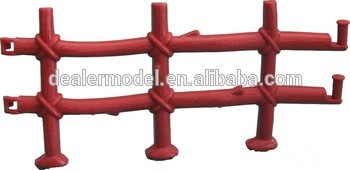 3D fence,N09-005,decorative outdoor scale model fence,architectural outdoor security model fence,invisible security model fence