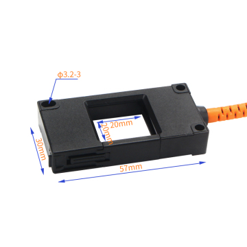 Detection System: GTRIC Falling Object Sensor with 120*120mm Photoelectric Fiber Optic Amplifier and Rectangular Fiber Counter
