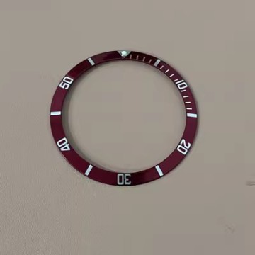 Vintage Circle Mouth Watch Accessories: Outer Diameter 36.5mm, Inner Diameter 30.6mm - Aluminum Digital Ring