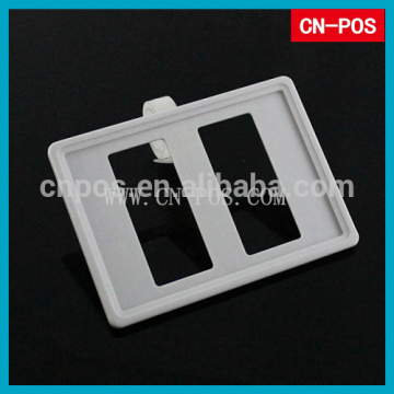 supermarket price sign holder for label hanging to stand