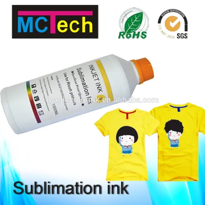 High Transfer Rate Sublimation Ink For Ricoh Printer
