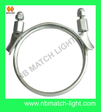 Carbon Steel Zn-Plated Left & Right Hand Spiral Tube Clamp