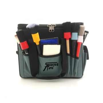 600D Canvas Tool Bag: Αναδιπλούμενη λεπτομερής διοργανωτής - τσάντα καμβά βαρέως τύπου