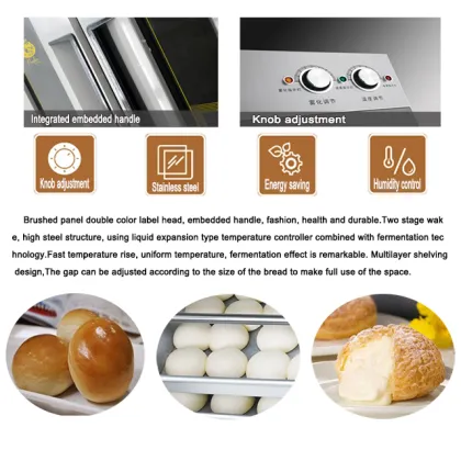 Commercial Luxury Proofer Cabinet with Single or Double Doors for Baking Equipment