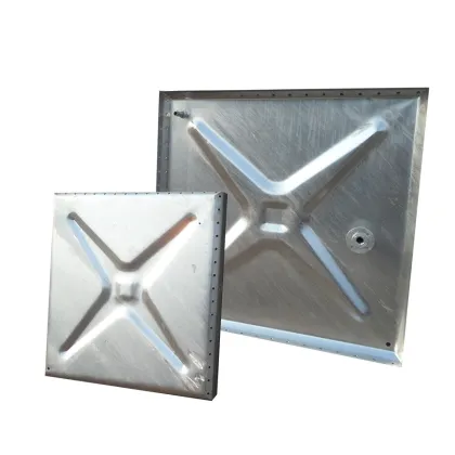 Hot DIP Galvanized Pressed Steel Iron Water Storage Tank