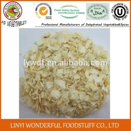Dehydrated White Onion Flakes xinjiang yili BRC a,HALAL,OU,FSSC22000,HACCP,Organic certificate food spices manufacturer