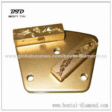 Split PCD rettifica pad con PCD chip per la rimozione del rivestimento di pavimento